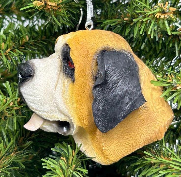 Saint Bernard Ornament / St. Bernard Dog Ornament