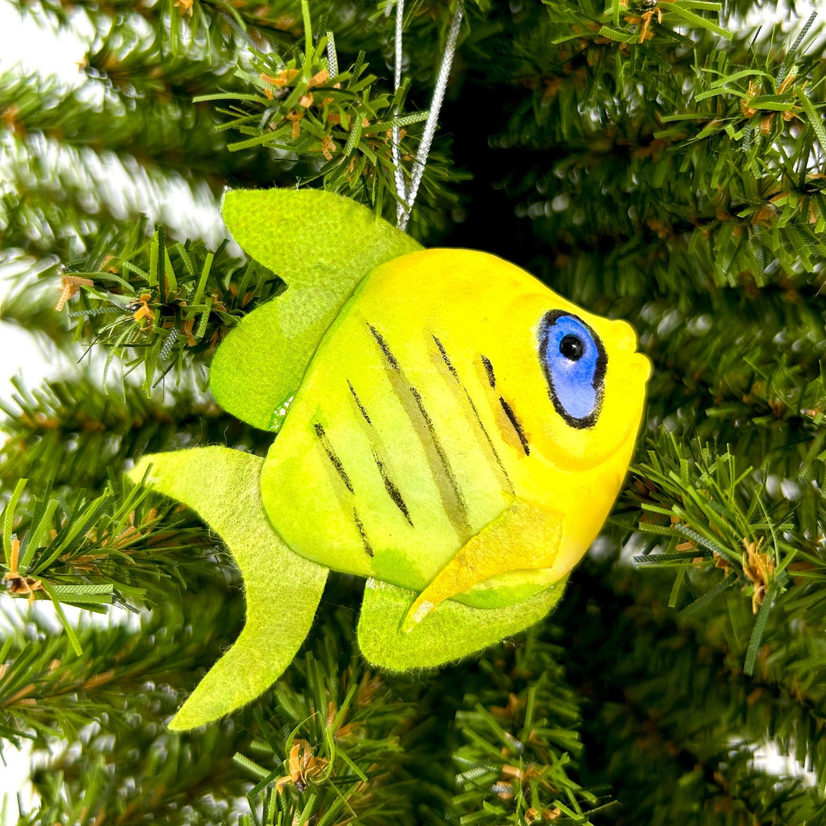 Colorful Fish Ornaments (Set of 6 Varied)