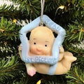 Baby with First Picture Frame Ornament
