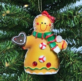 Gingerbread Cookie Ornaments (4 Styles)