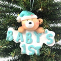 Baby's First Christmas Bear Ornament