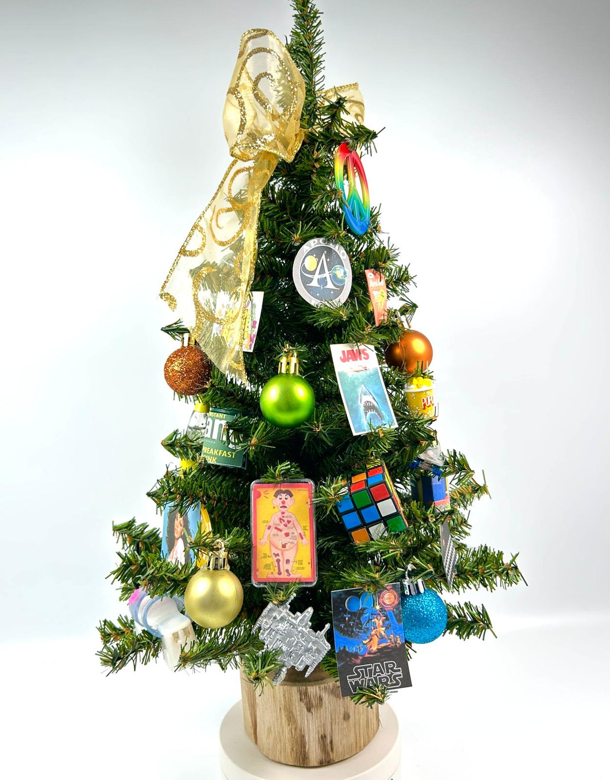 1970's Themed 18" Christmas Tree
