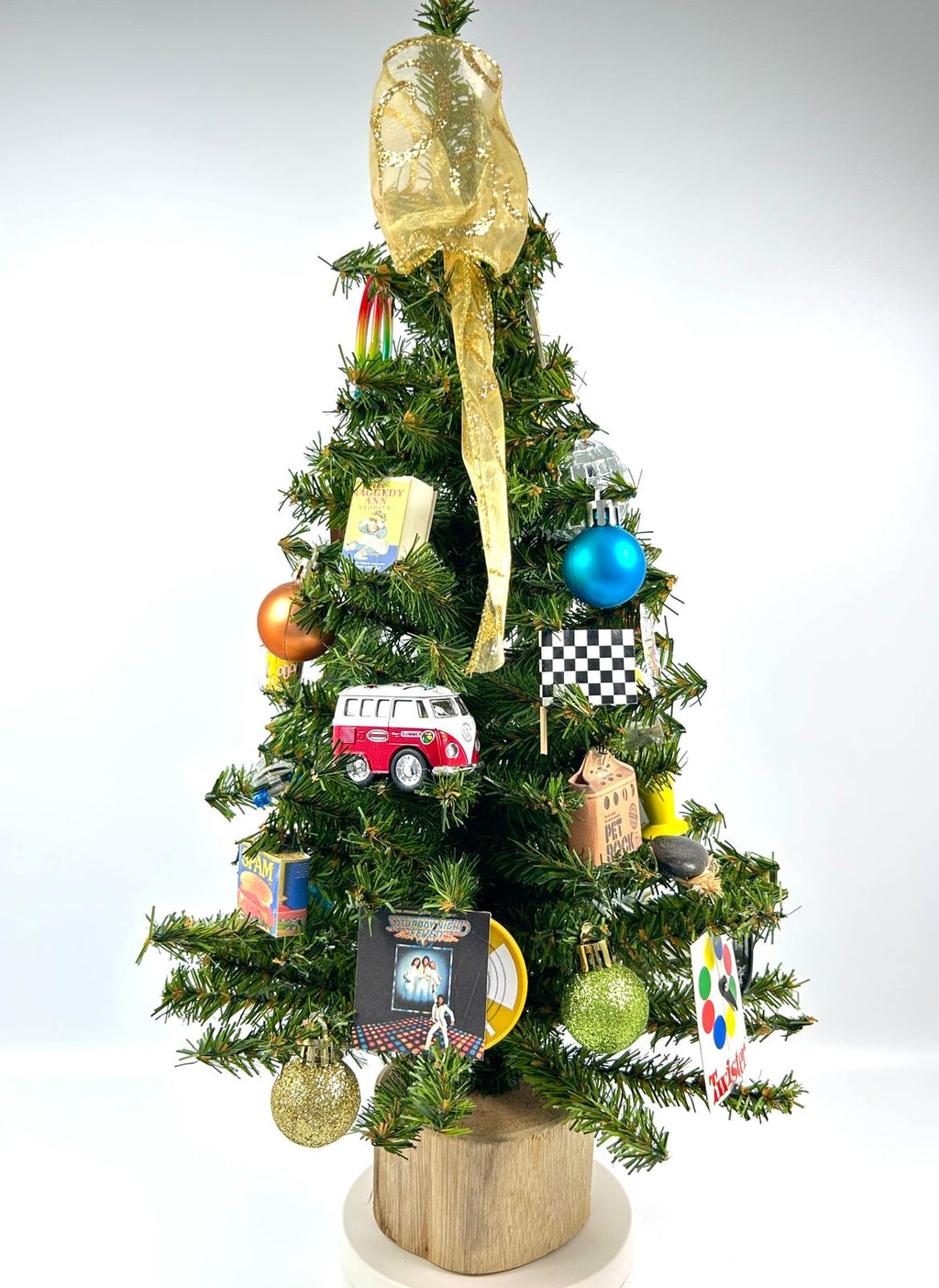 1970's Themed 18" Christmas Tree