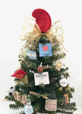 Argentina Themed 18" Christmas Tree