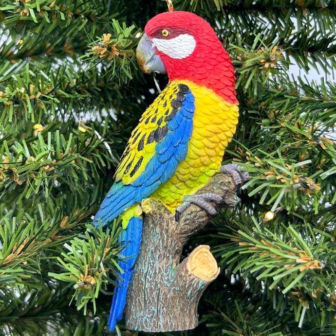 Colorful Parrot Ornament