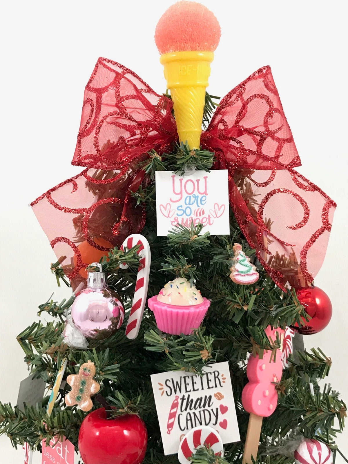 Sweet / Candy Themed 15" Christmas Tree