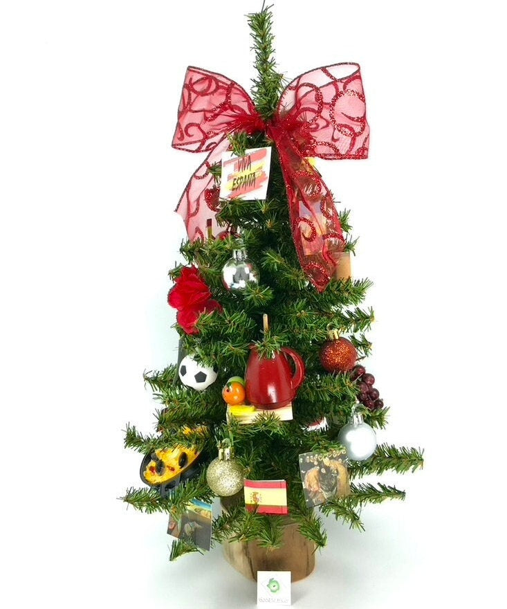 Spain / Spanish Themed 18" Christmas Tree