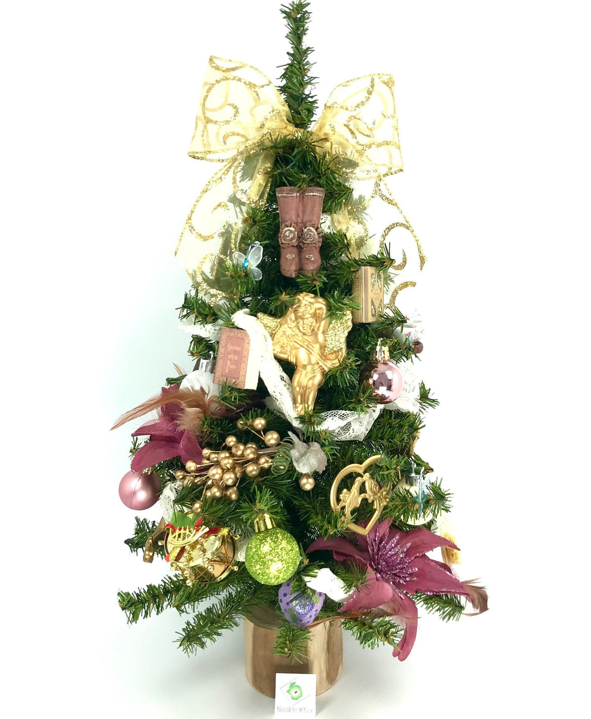 Victorian Themed 18" Christmas Tree