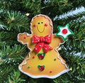 Gingerbread Cookie Ornaments (4 Styles)