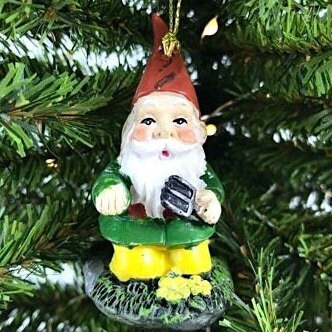 Garden Gnome Ornaments (3 styles available)