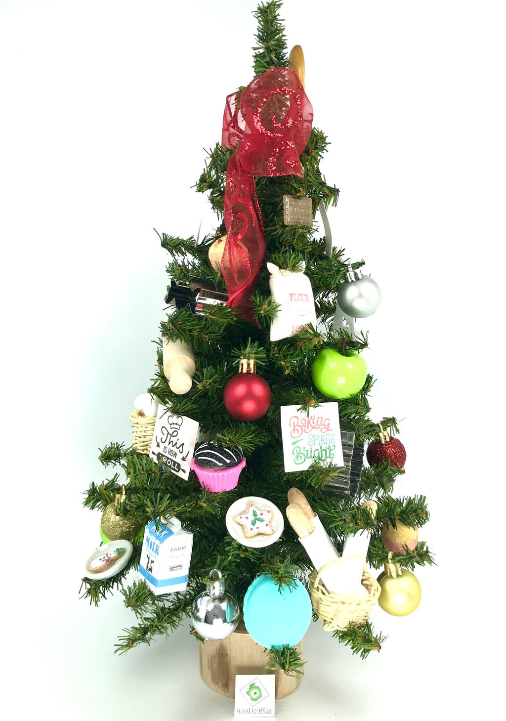 Bakery / Baker Themed 18" Christmas Tree