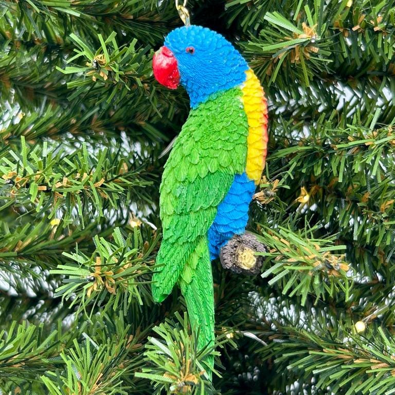 Colorful Parrot Ornament