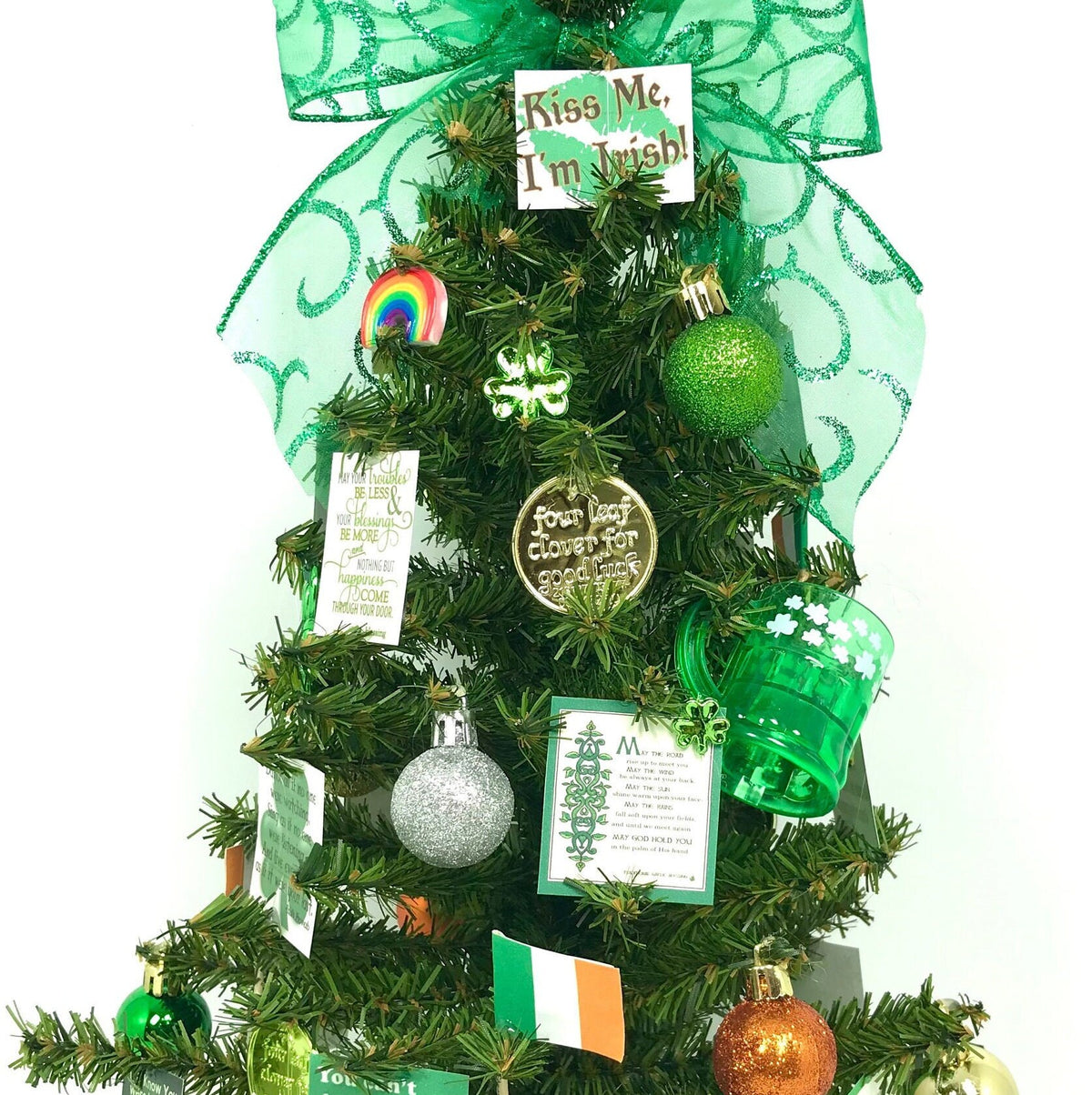 Ireland / Irish Themed 18" Christmas Tree