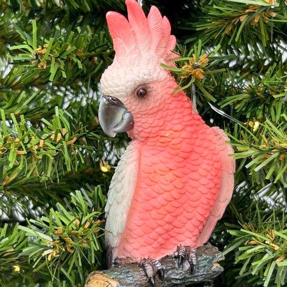 Pink Cockatoo Ornament