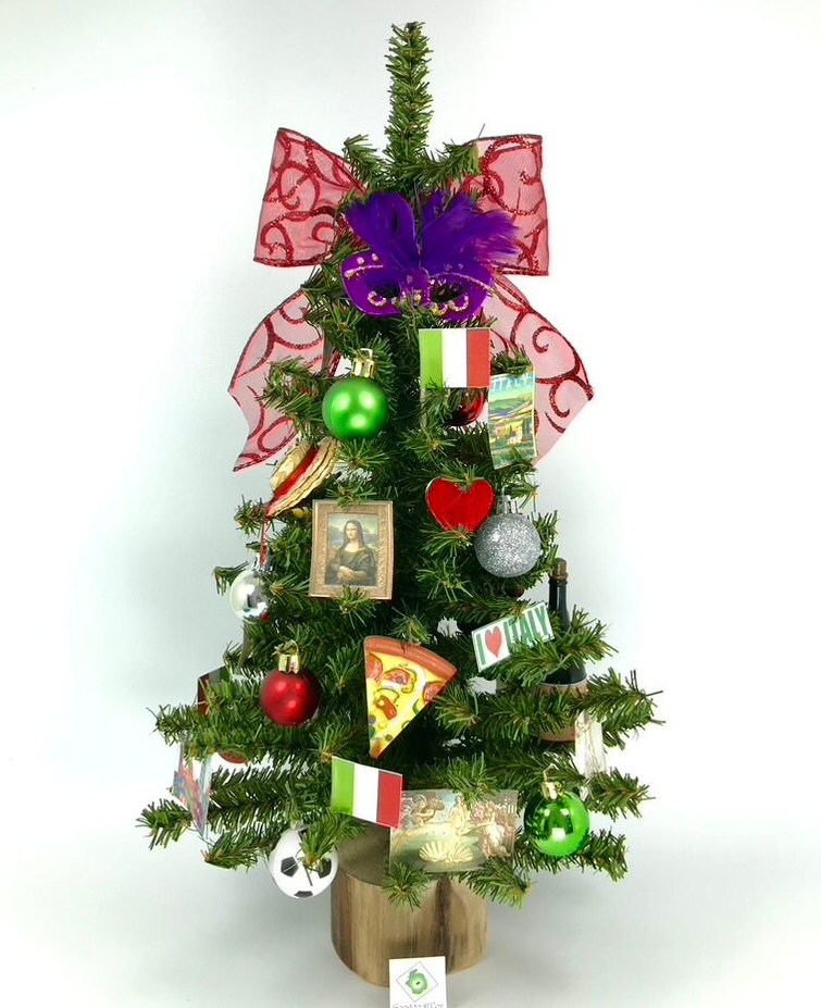 Italy / Italian Themed 18" Christmas Tree