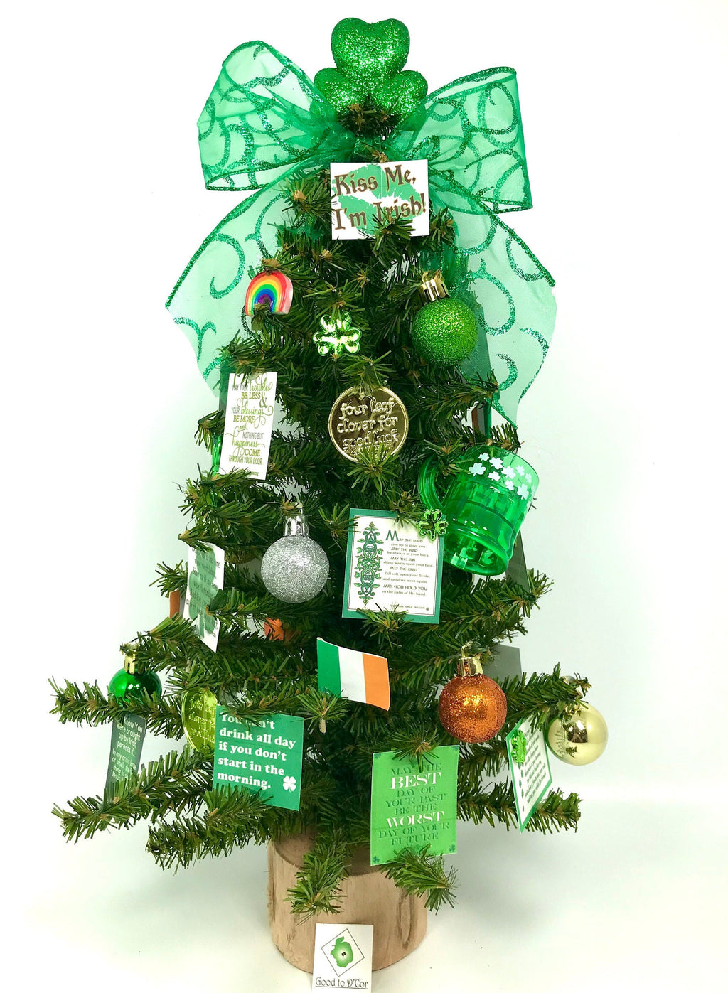 Ireland / Irish Themed 18" Christmas Tree