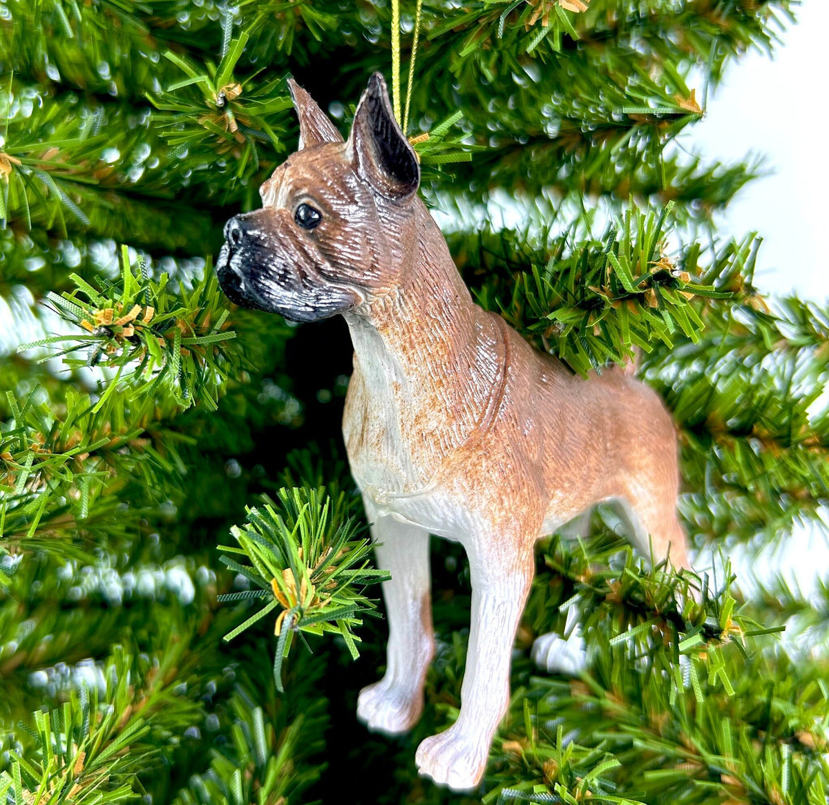 Boxer Dog Ornament