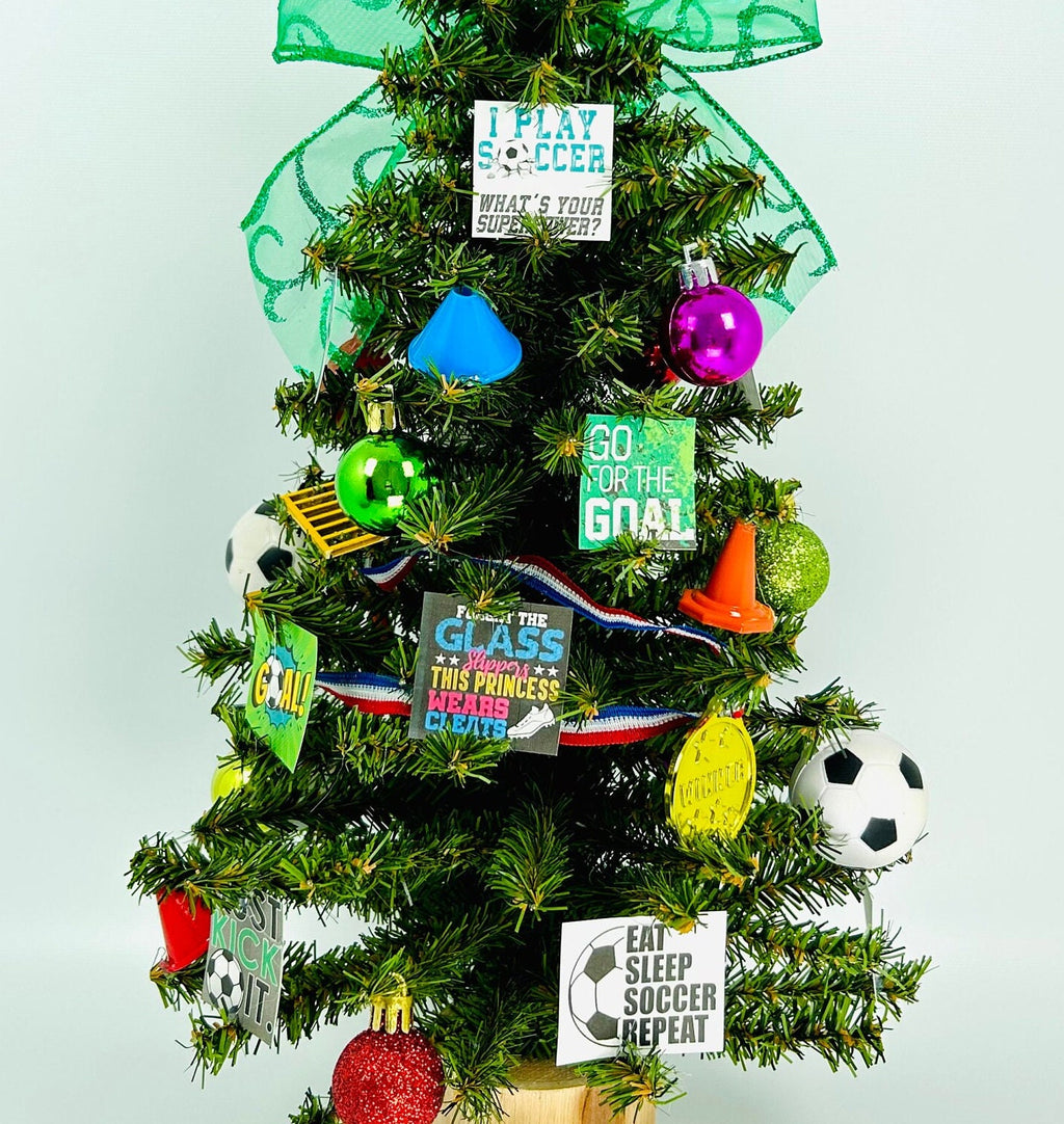 Soccer / Girls' Soccer 18" Themed Christmas Tree