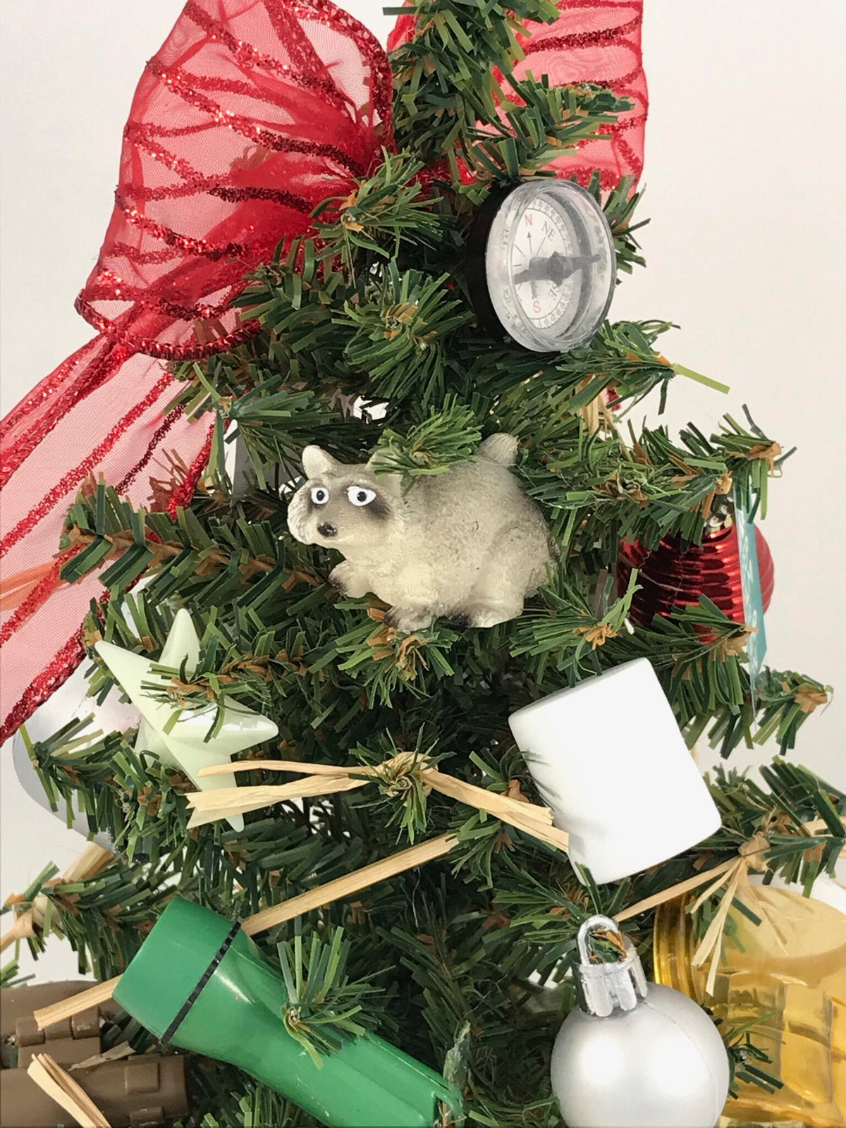 Camping / RV / Travel / Happy Camper Themed 18" Christmas Tree