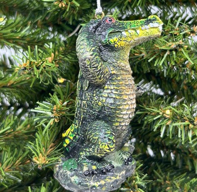 Fun Gator Ornaments (2 variations)