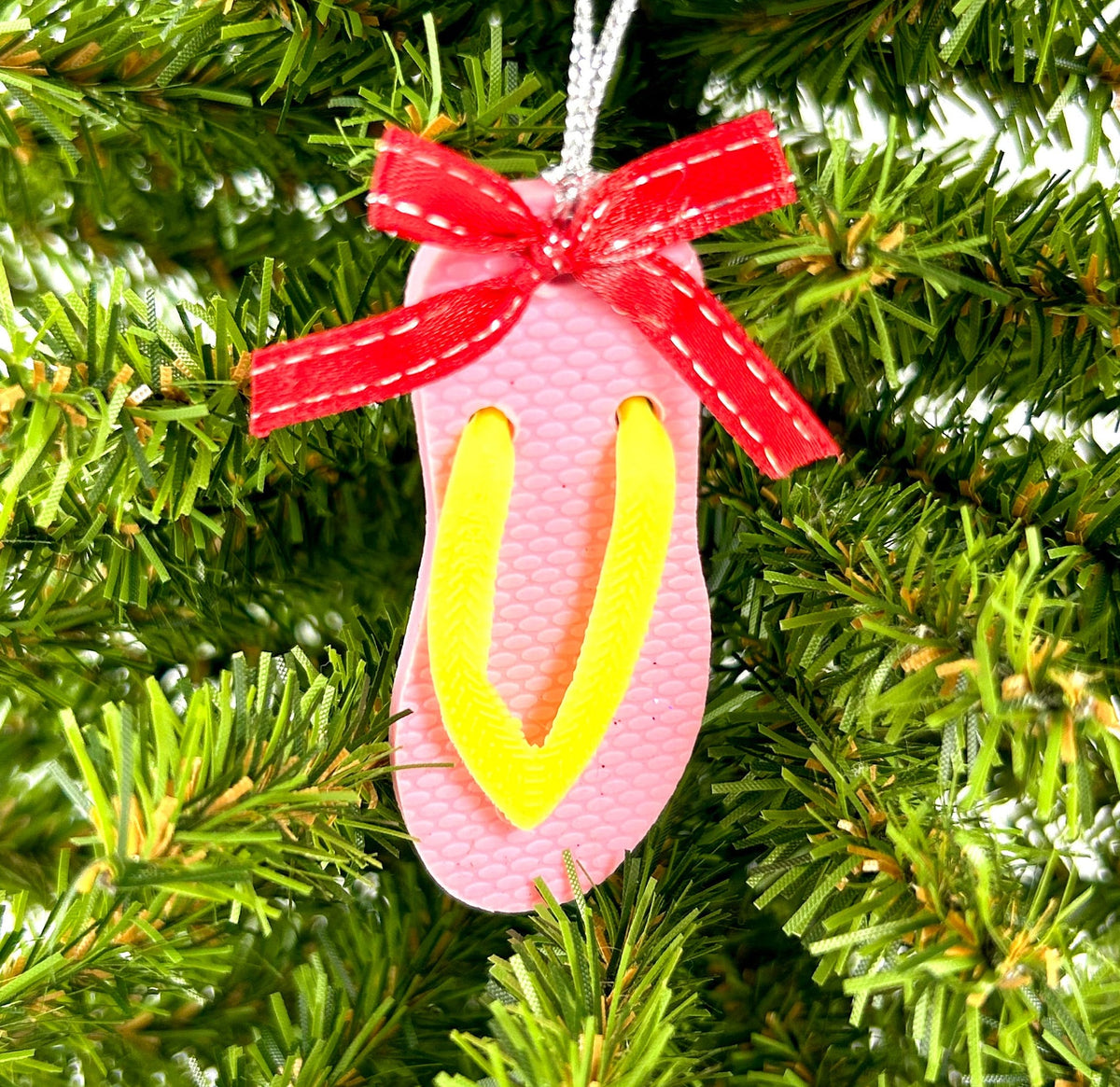 Flip Flop Ornament (6 colors)