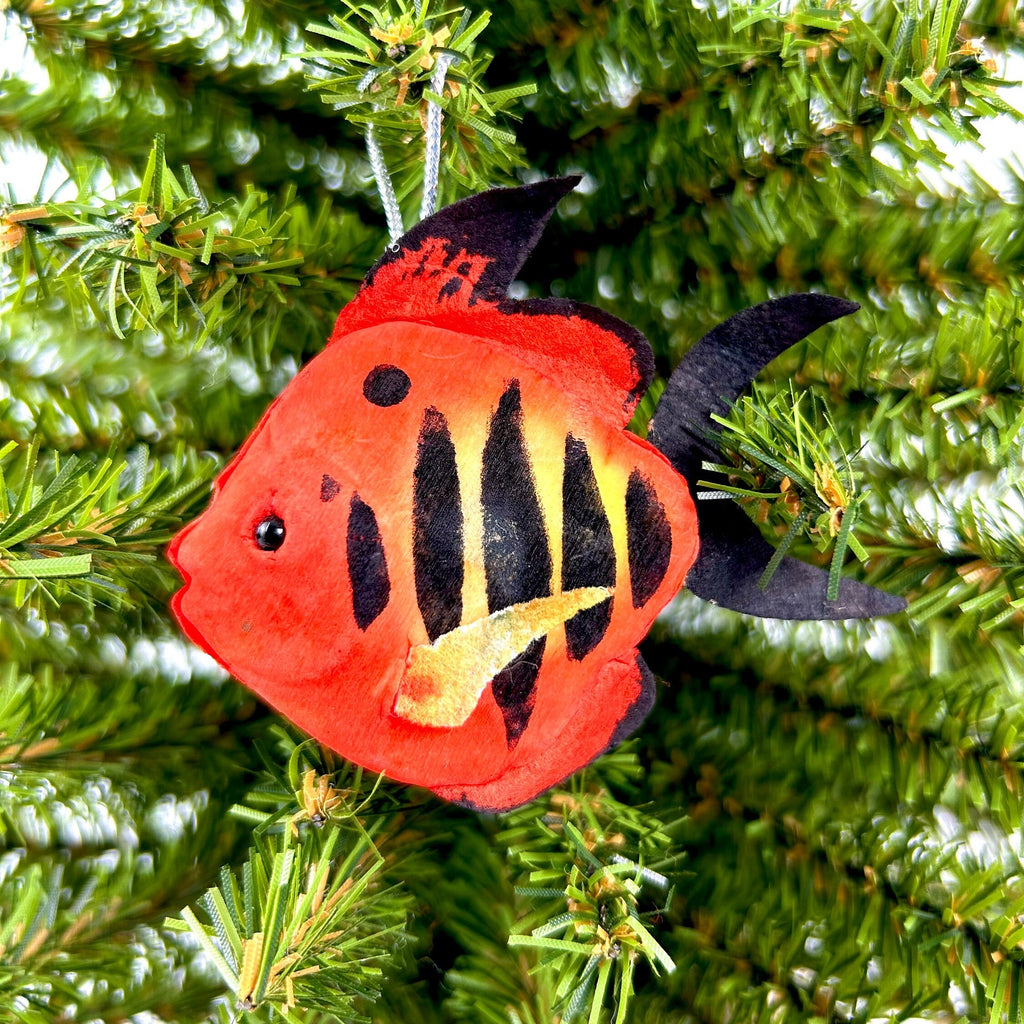 Colorful Fish Ornaments (Set of 6 Varied)