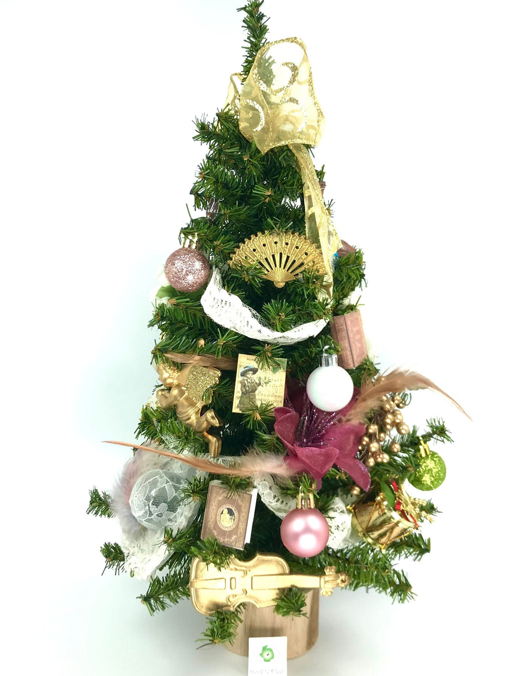 Victorian Themed 18" Christmas Tree