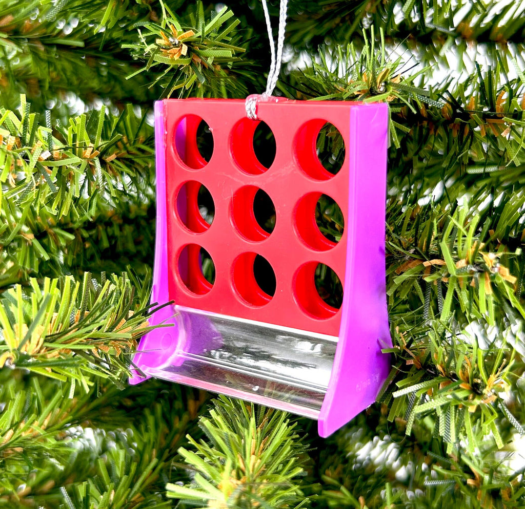 Connect 3 Game Ornament (3 colors available)