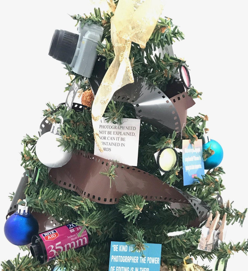 Photography / Photographer Themed 18" Christmas Tree