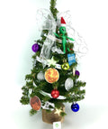 Space / Alien / Astronomy Themed 18" Christmas Tree