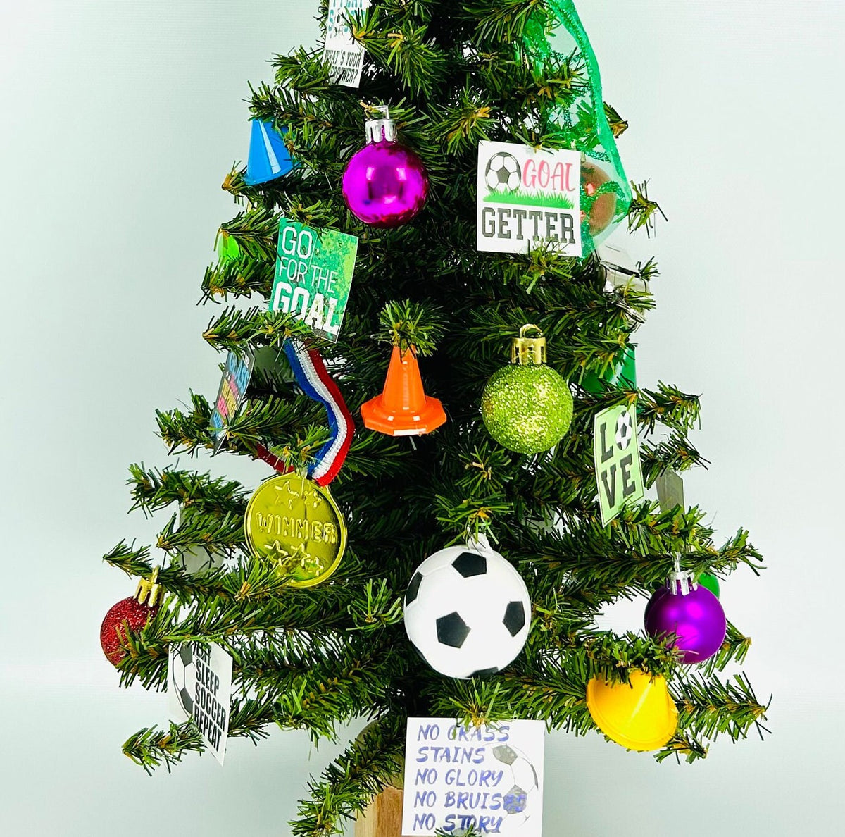 Soccer / Girls' Soccer 18" Themed Christmas Tree