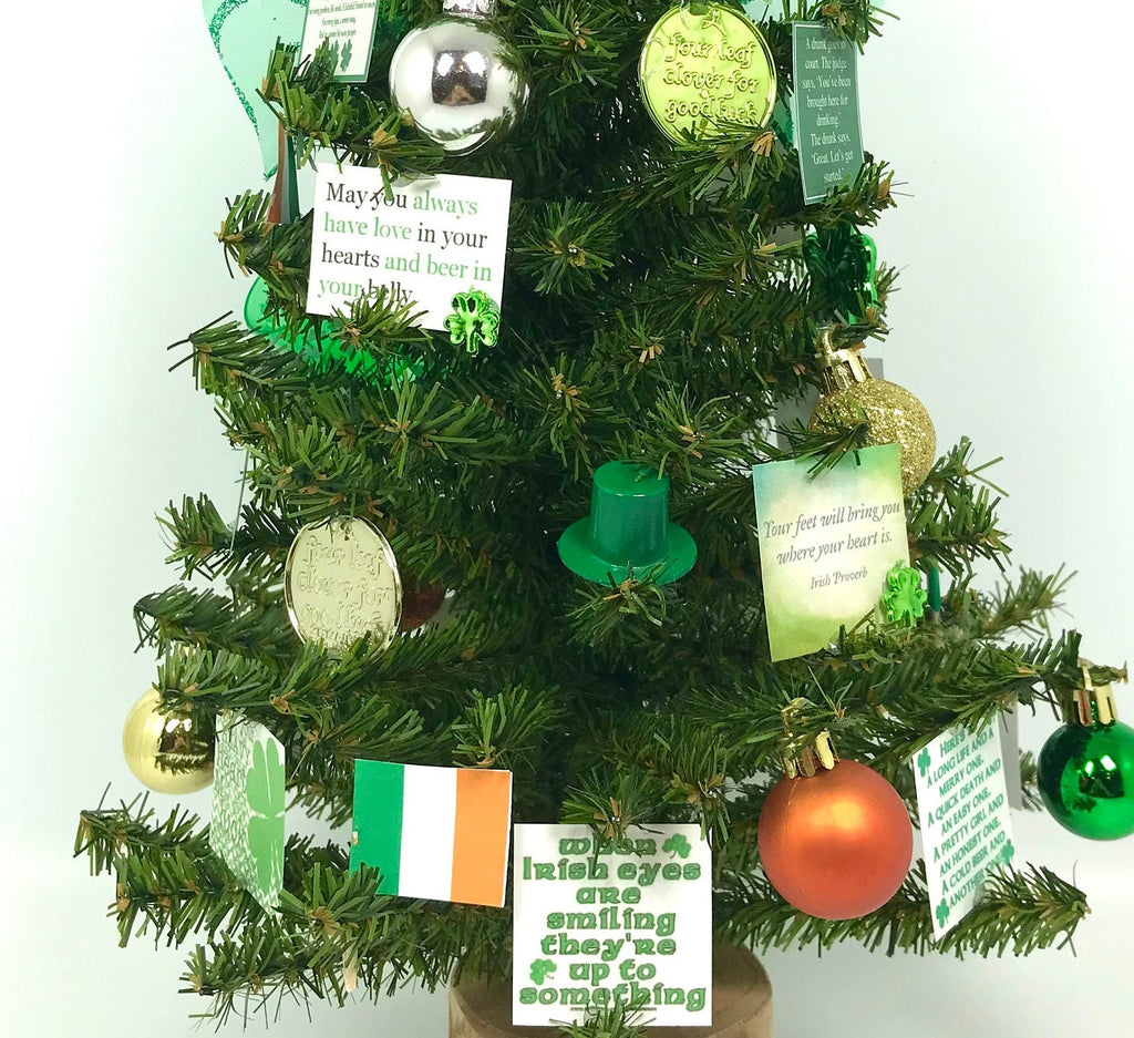 Ireland / Irish Themed 18" Christmas Tree