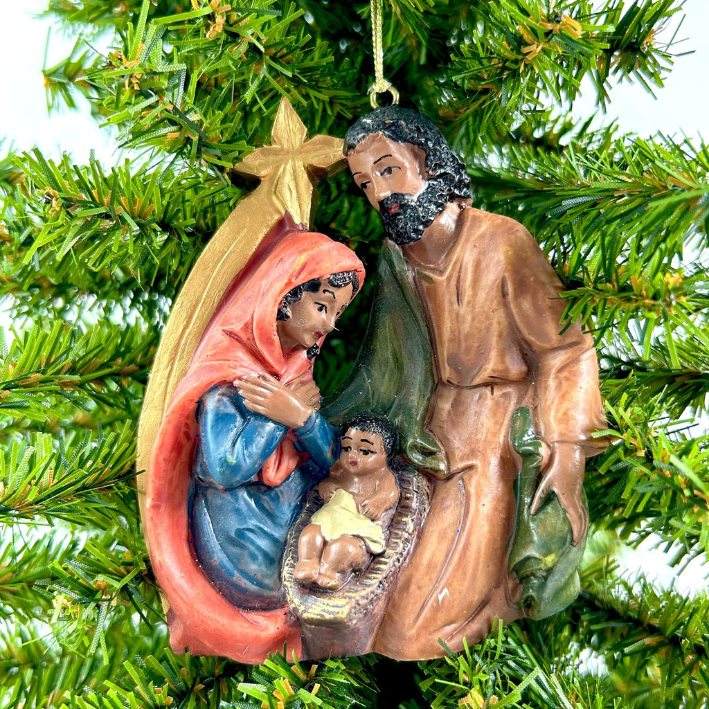 Holy Family Nativity Christmas Ornament