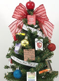 School Teacher Themed 18" Christmas Tree