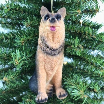 German Shepherd Dog Ornament