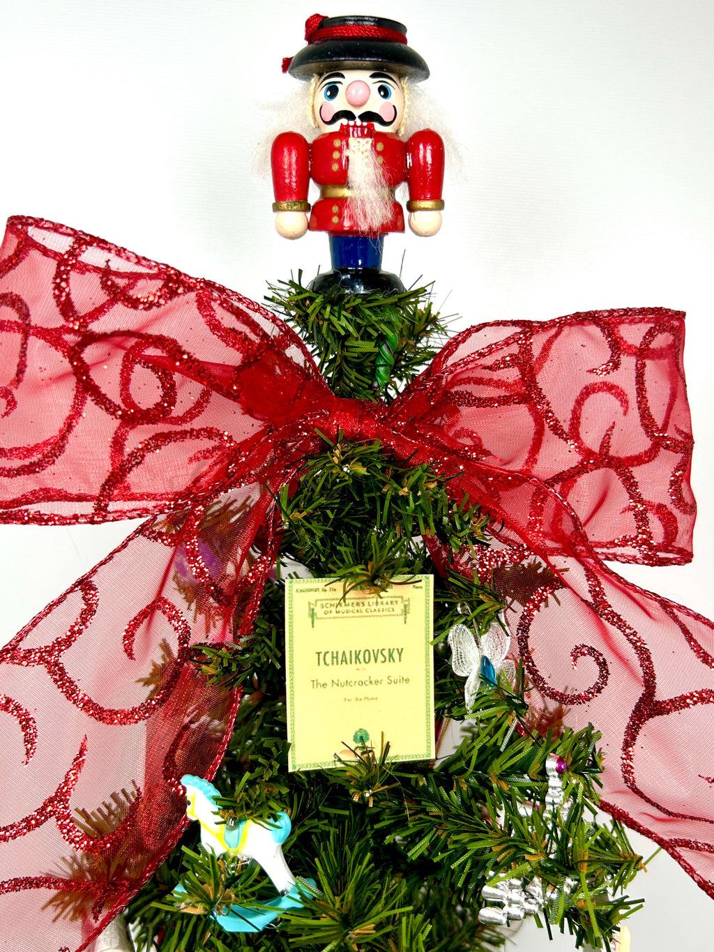 Nutcracker Ballet Themed 18" Christmas Tree