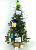 School Science Teacher Themed 18" Christmas Tree