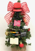 Office / Personal Assistant Themed 15" Christmas Tree