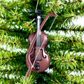 Violin with Bow Ornament