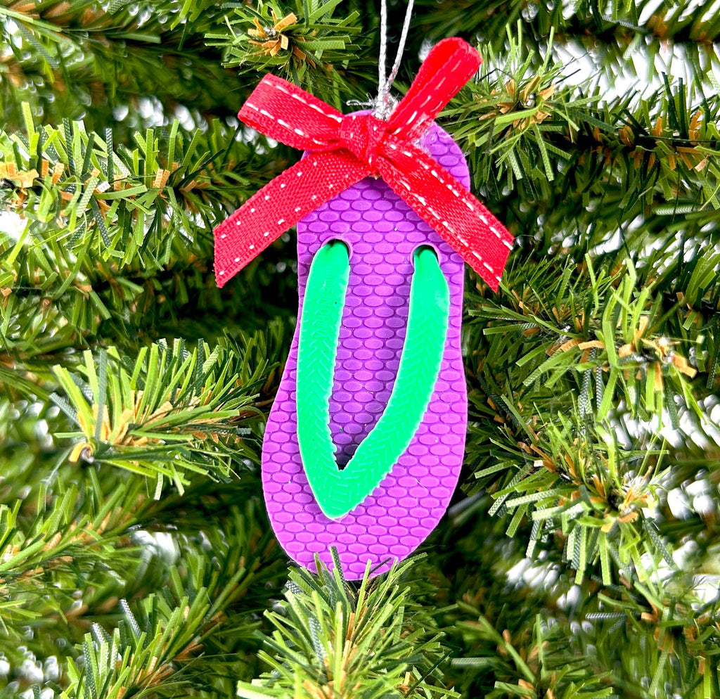 Flip Flop Ornament (6 colors)