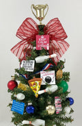 Bowling Themed 18" Christmas Tree