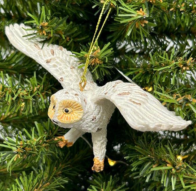 Great White Owl Snowy Owl Ornament