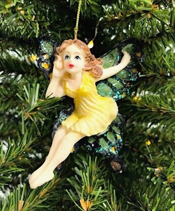 Garden Fairy Ornaments - (4 Styles)