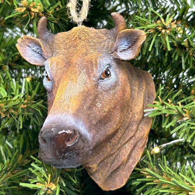 Cow Face Ornaments (2 variations available)