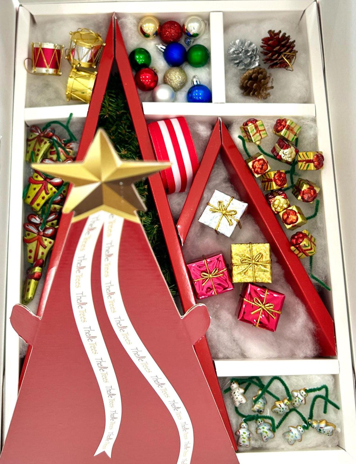 DIY TheMe Trees Christmas Tree Gift Kit / Decorate Your Own TheMe Trees Christmas Tree Gift Kit