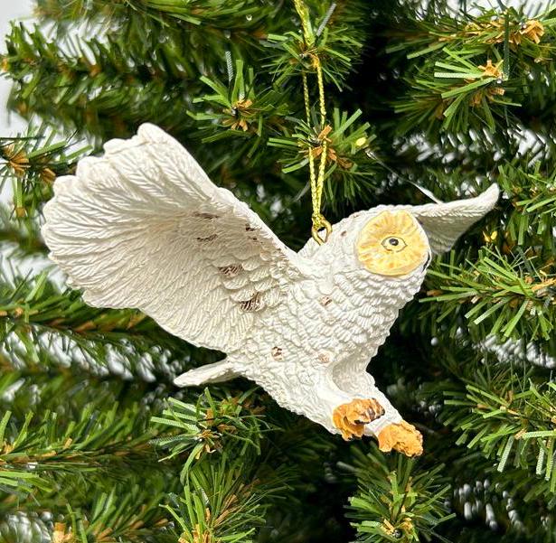Great White Owl Snowy Owl Ornament