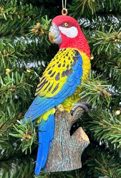 Colorful Parrot Ornament