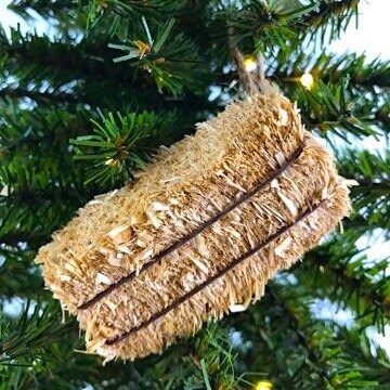 Bale of Hay Ornament
