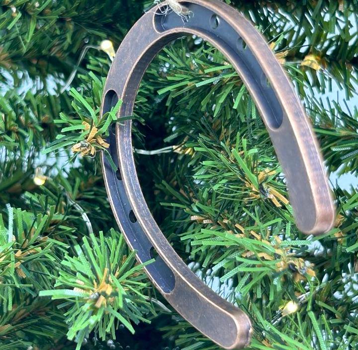 Metal Horseshoe Ornament