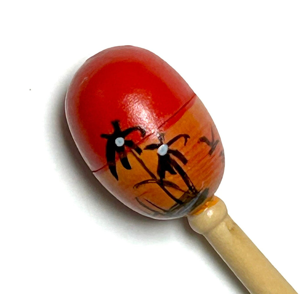 Set of 2 Maracas Ornament (4 colors)